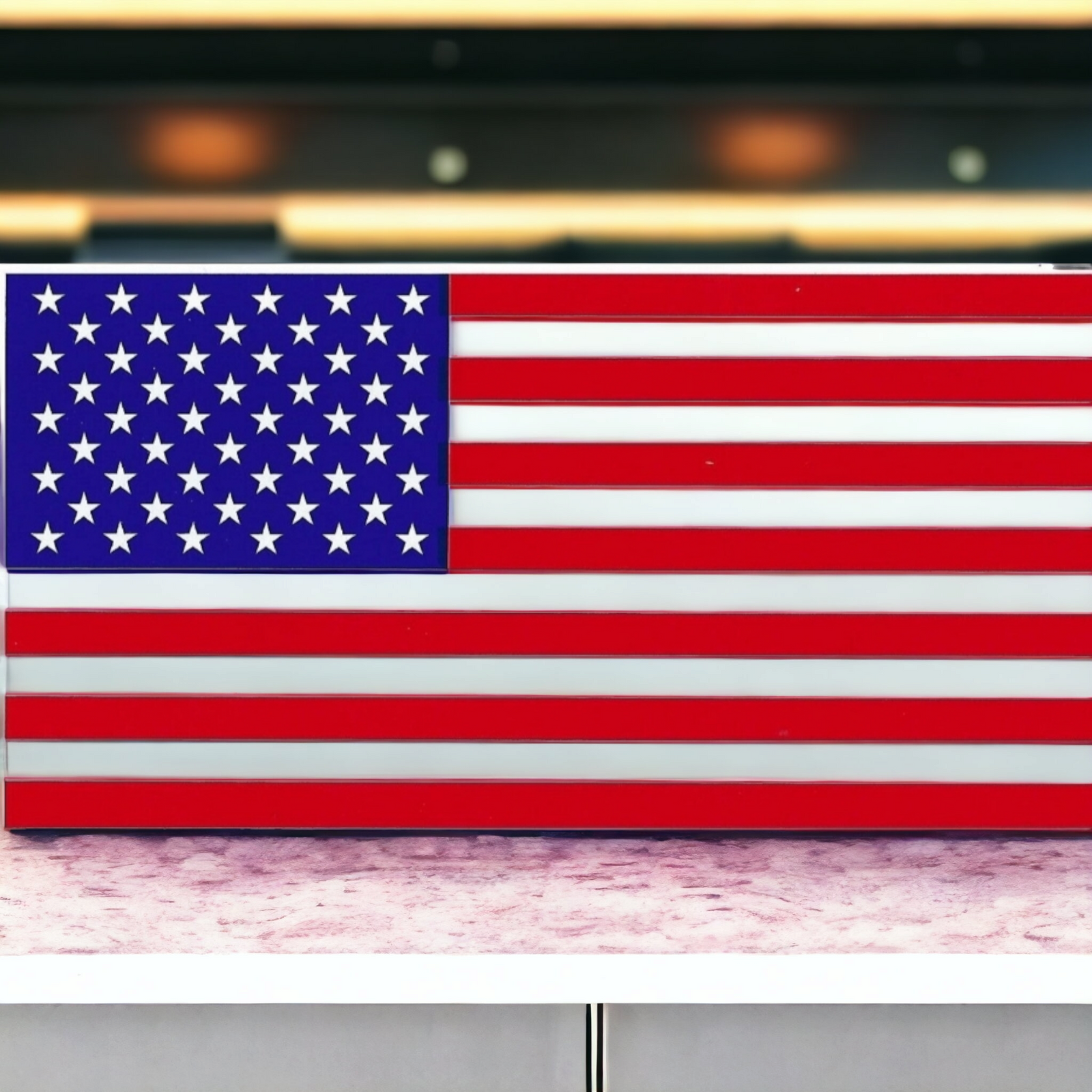 US Flag / American Flag - Rectangle Sticker - CSA II®'s Rebel Corner