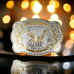 eagle western belt buckle