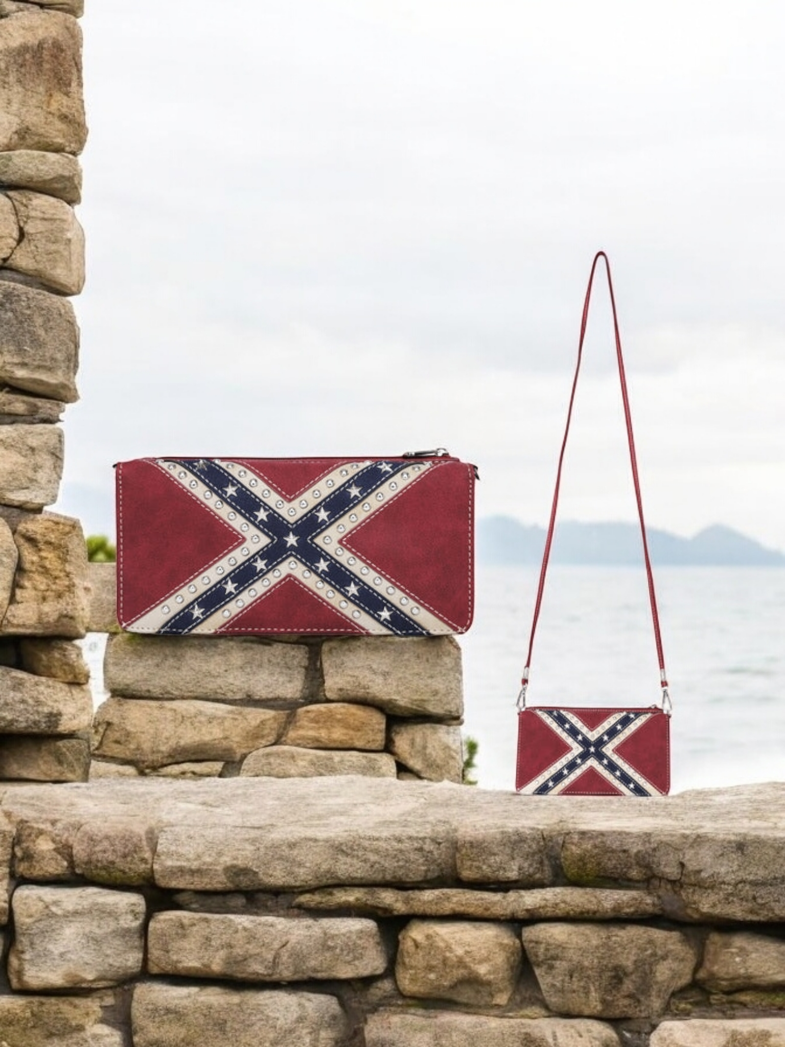 Battle Flag Wallet Purse