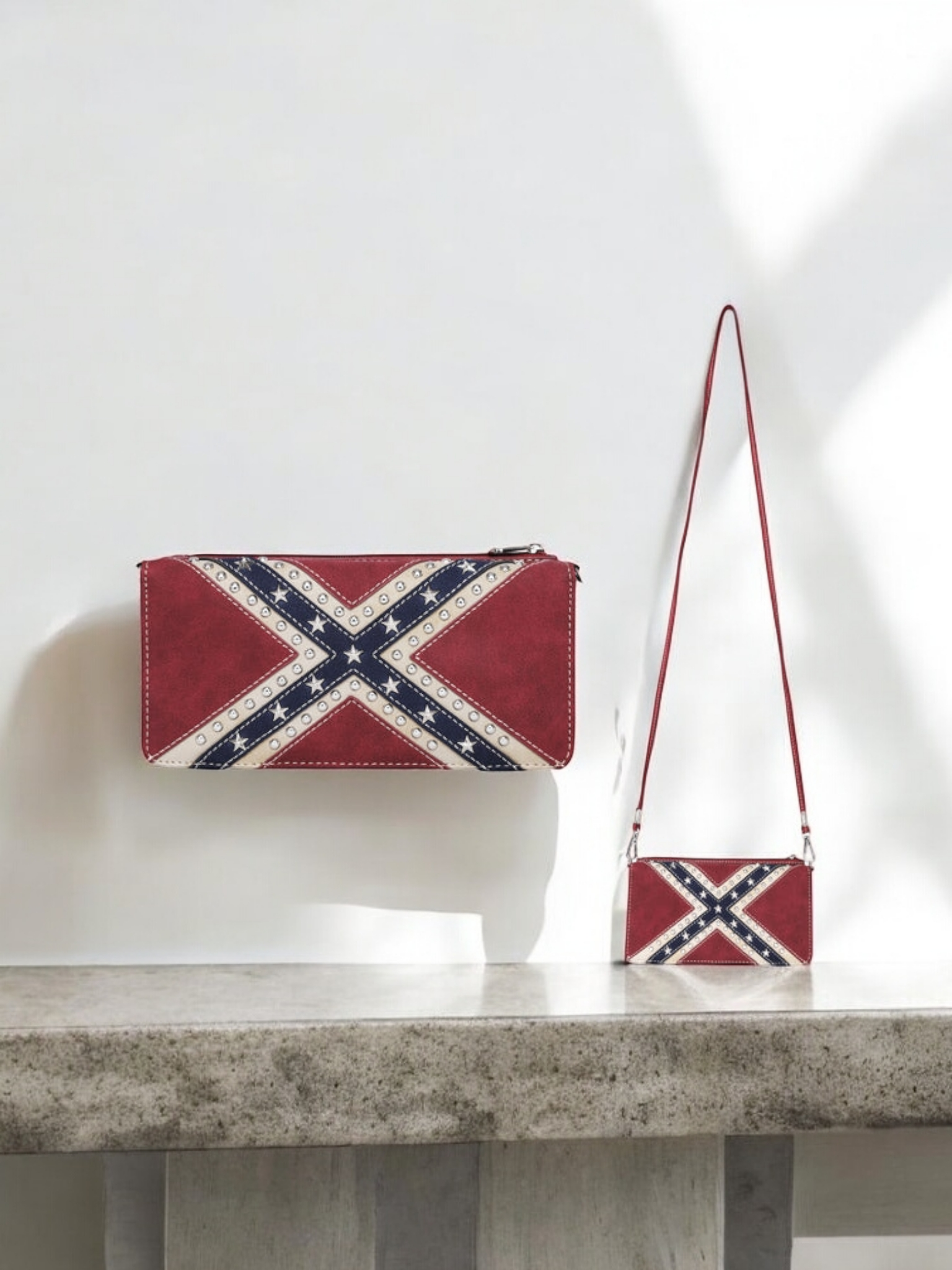 Battle Flag Wallet Purse