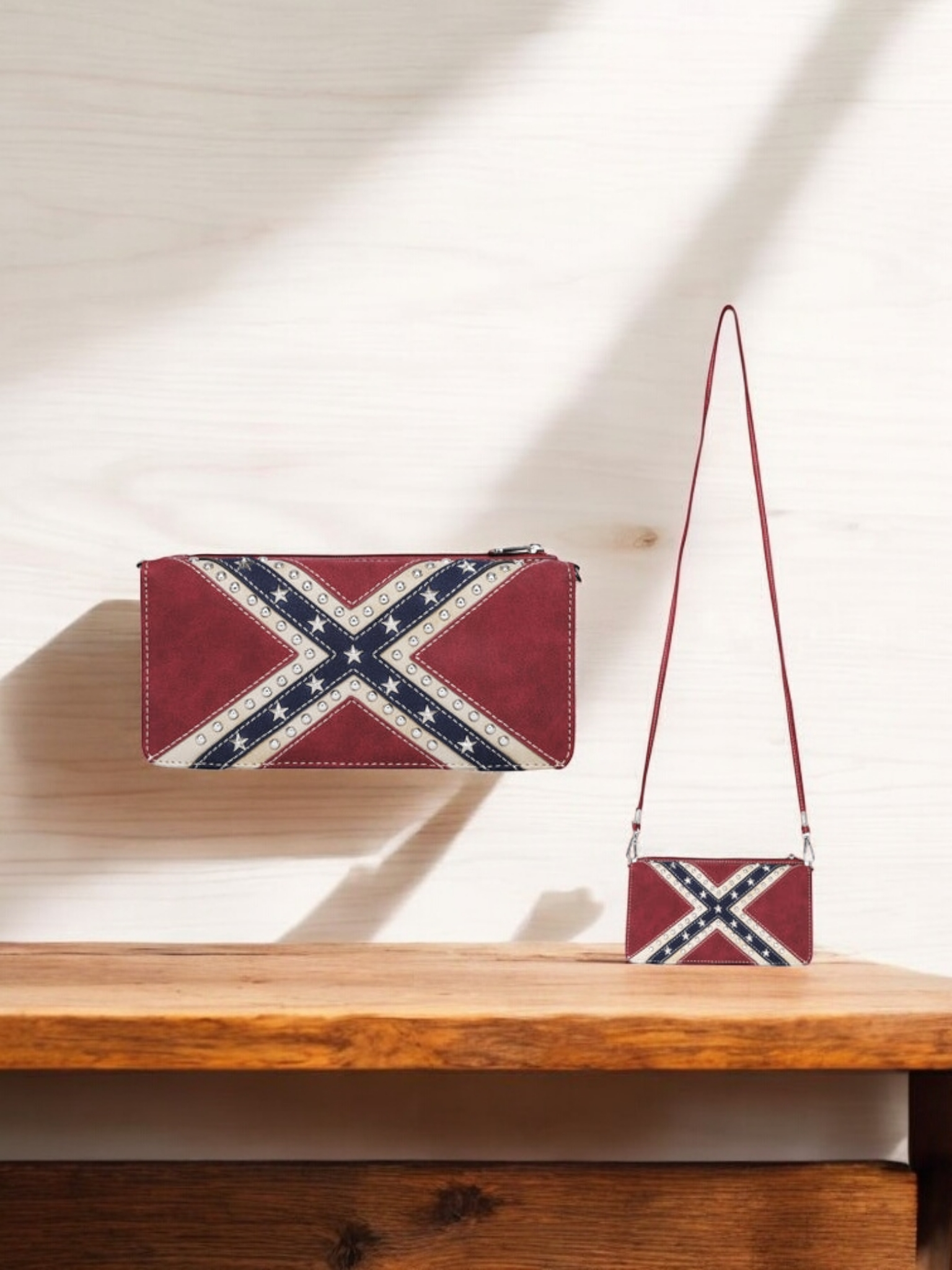 Battle Flag Wallet Purse