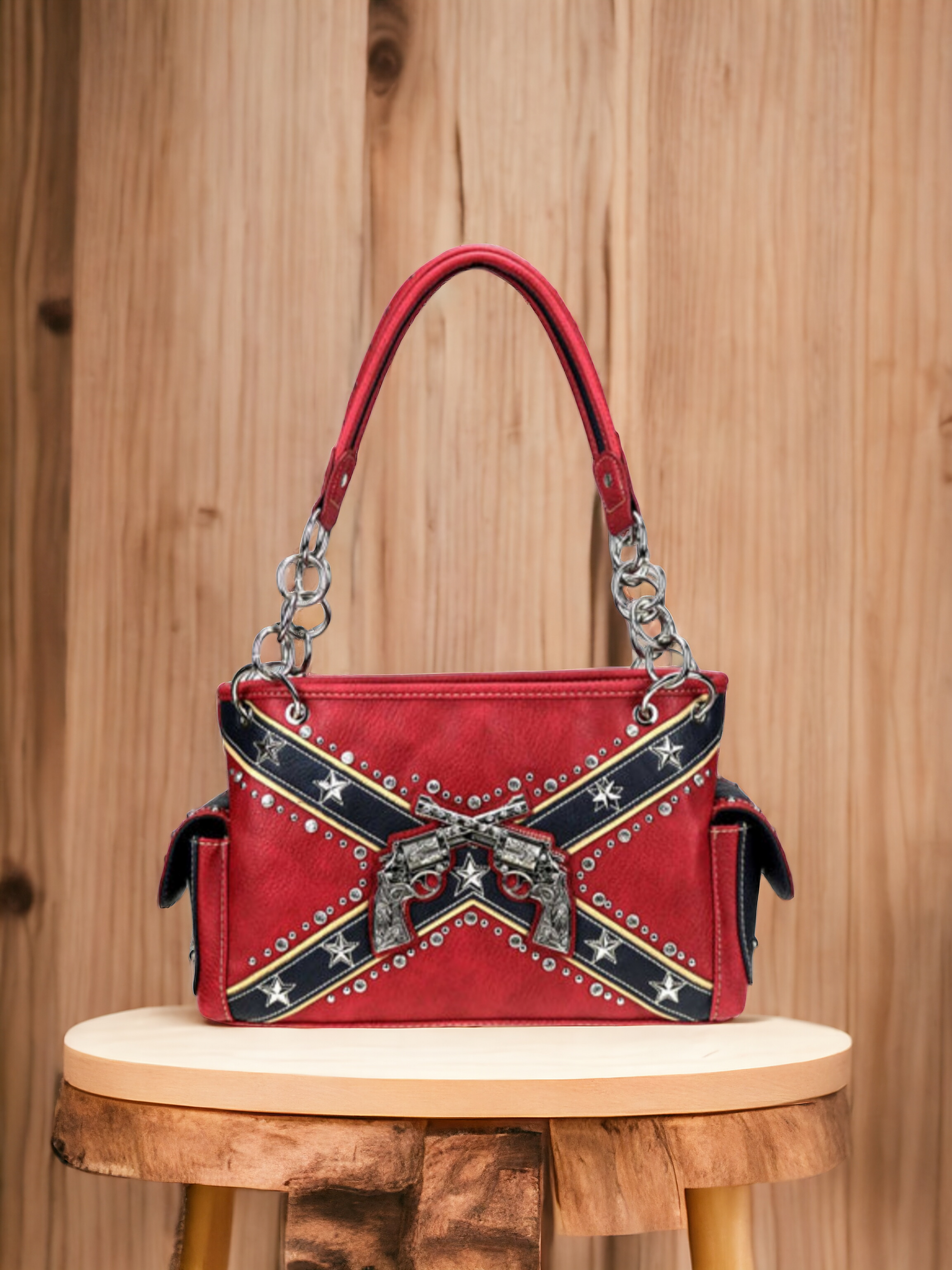 Battle Flag Ladies Purse / Satchel