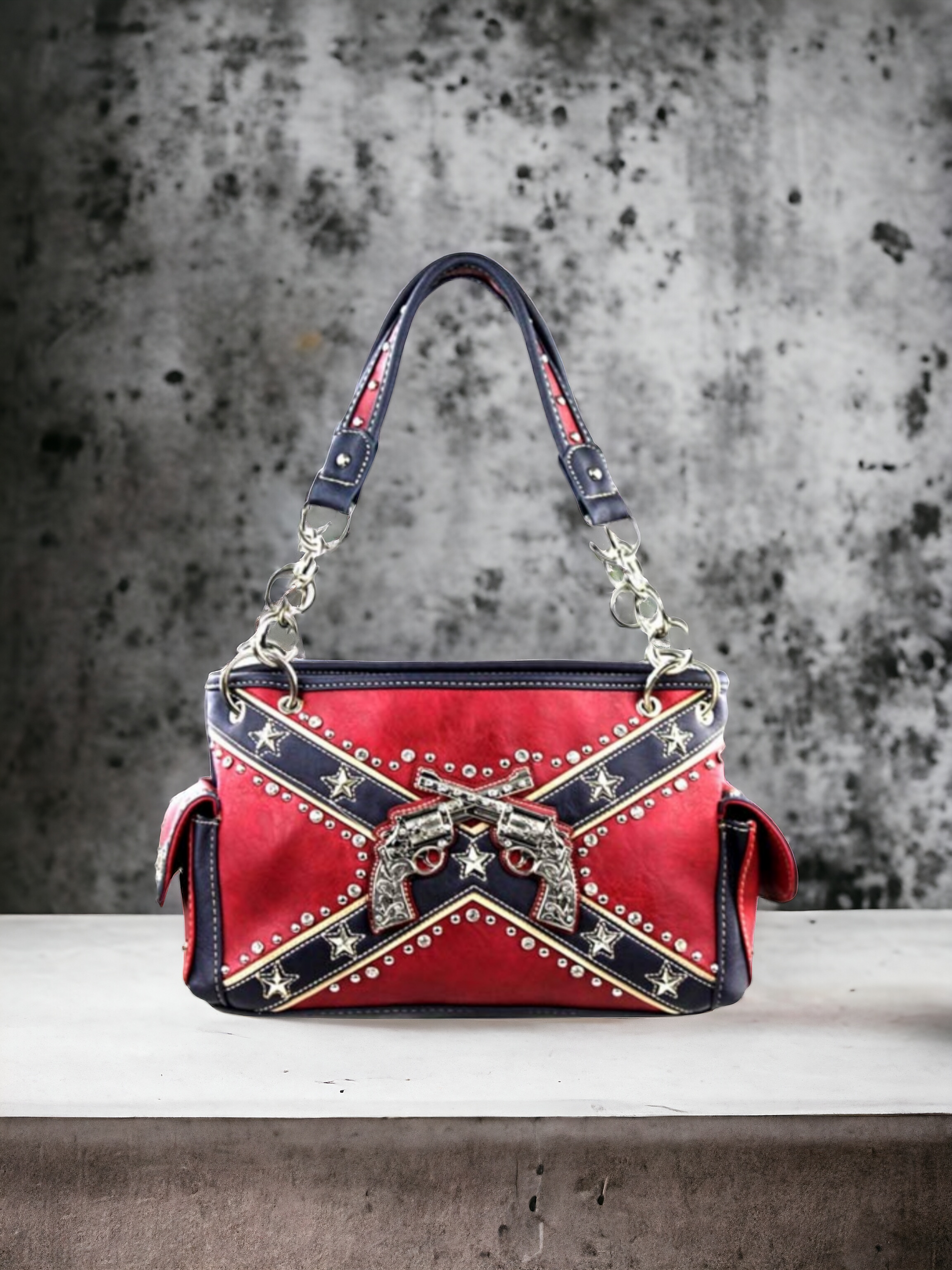 Battle Flag Ladies Purse / Satchel